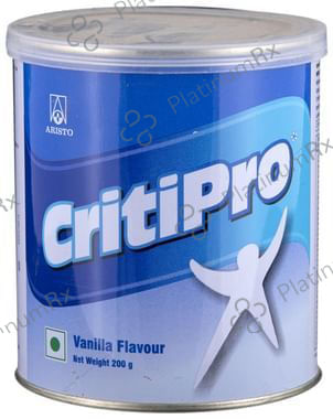 Critipro Vanilla Powder 200gm