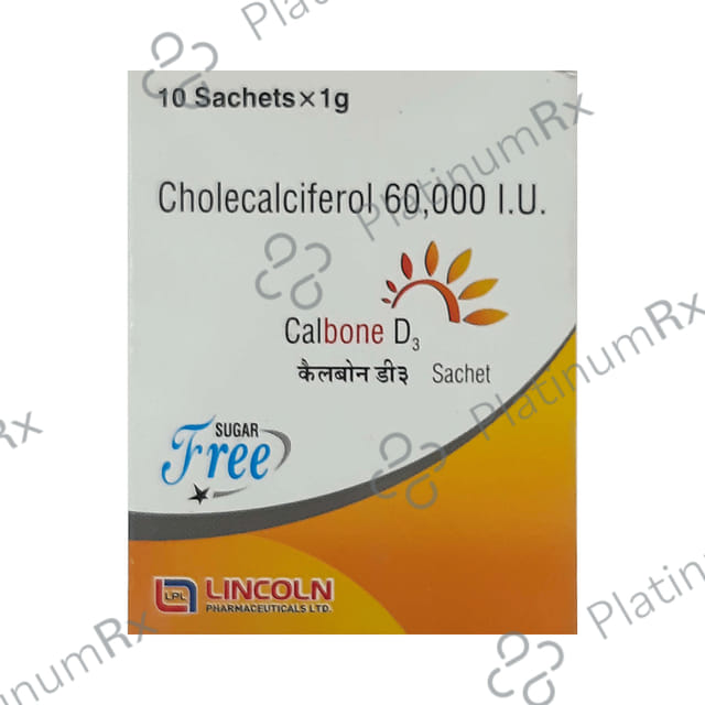 Calbone D3 60000IU Sachet 1gm
