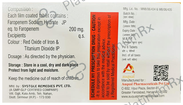 Faropril 200 Tablet