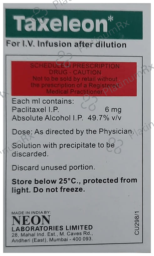 Taxeleon 100mg Injection