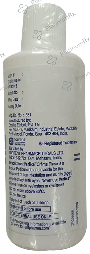 Perlice Permethrin Cream 120gm