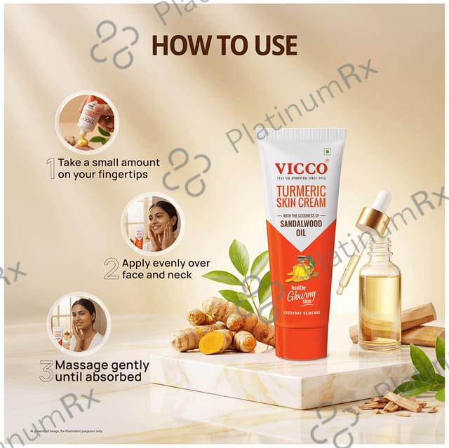 Vicco Turmeric Skin Cream 15 gm