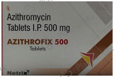 Azithrofix 500mg Tablet 3s