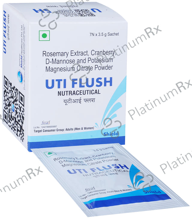 Uti Flush Nutaceutical Sachet 7x3.5gm