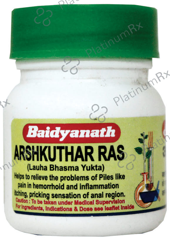 Baidyanath (Nagpur) Arshakuthar Ras 20 tablets