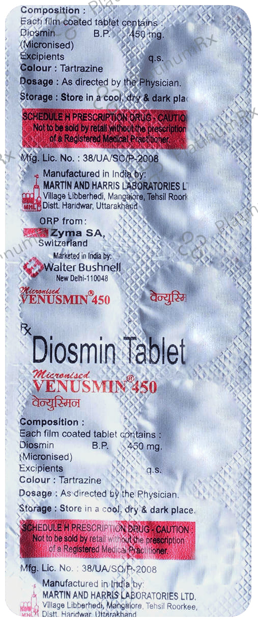 Venusmin 450mg Tablet 10s