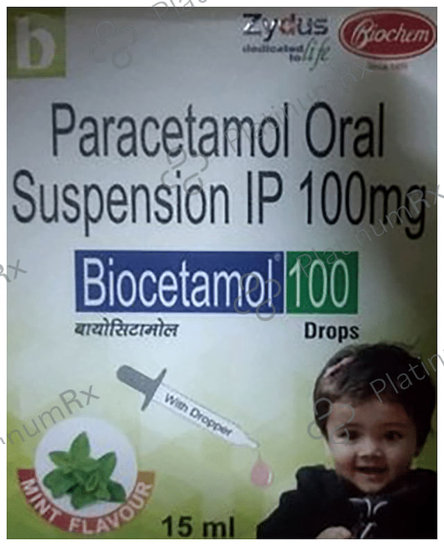 Biocetamol 100mg/ml Drop