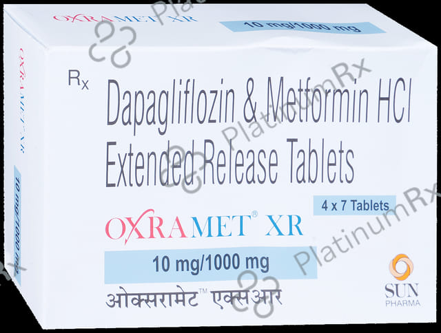 Oxramet XR 10/1000mg Tablet ER 7s
