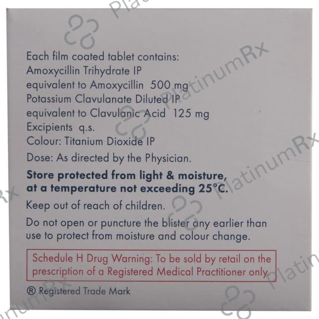 Curam 625mg Tablet