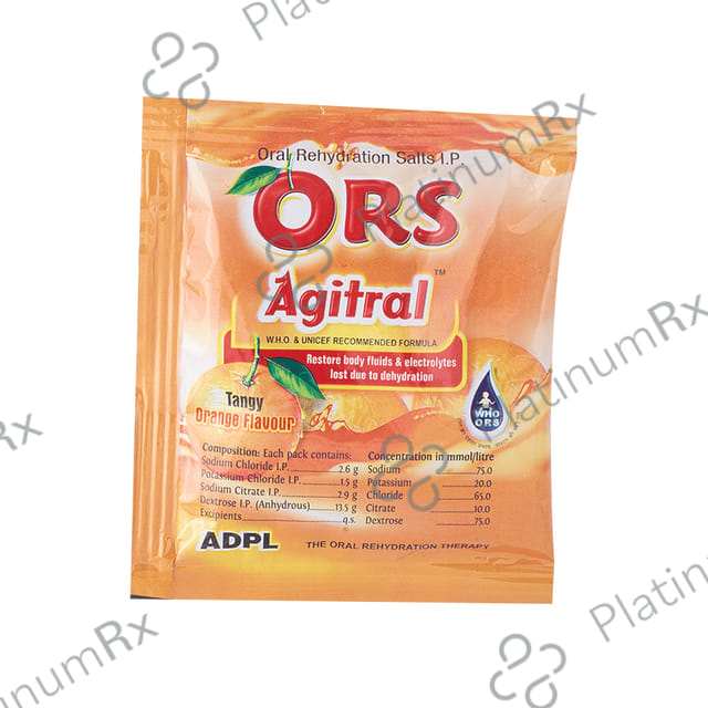 ADPL Agrital ORS Tangy Orange Sachet 21gm