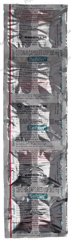 Sefdin 300mg Capsule 10s
