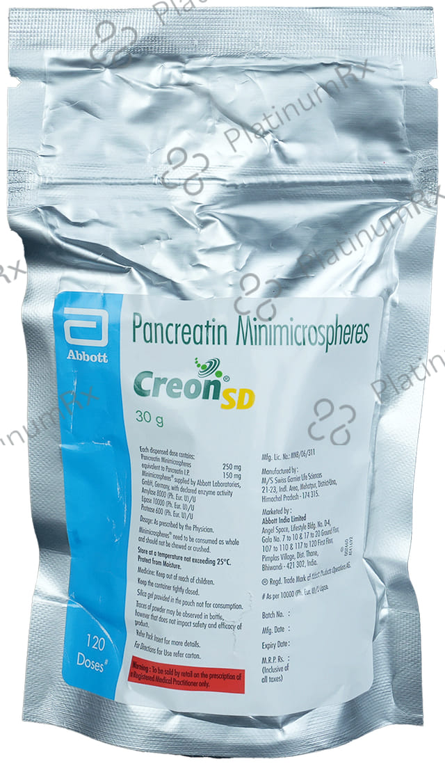 Creon SD 150mg Granules 30gm