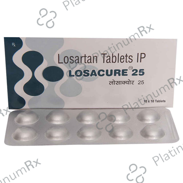 Losacure 25mg Tablet