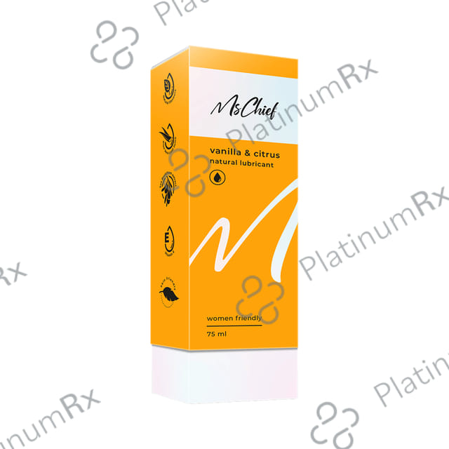 MsChief Classic Natural Lubricant Vanilla and Citrus