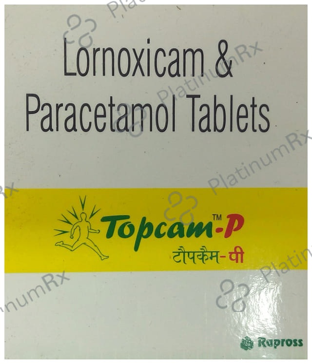Topcam P 8/325mg Tablet 10s