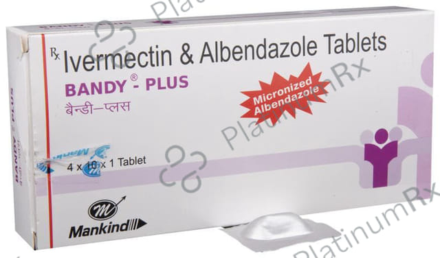 Bandy Plus 6/400mg Chewable Tablet 1s