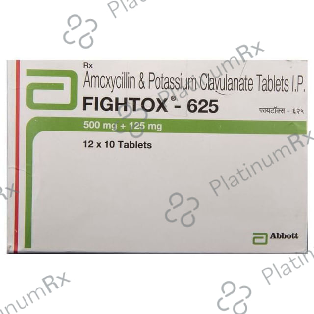 Fightox 500/125mg Tablet 10s