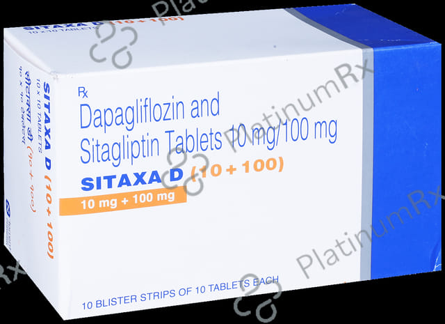Sitaxa D 10/100mg Tablet 10s
