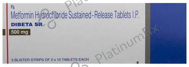 Dibeta 500mg SR Tablet 10s