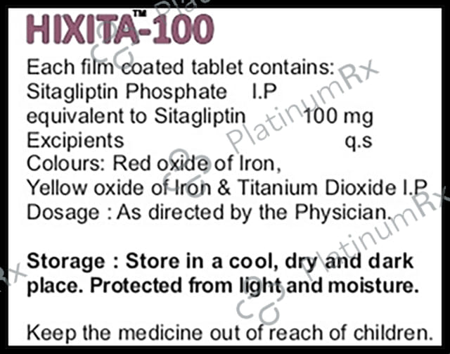 Hixita 100 Tablet