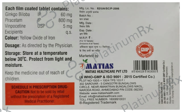 Ginkotias Plus Tablet