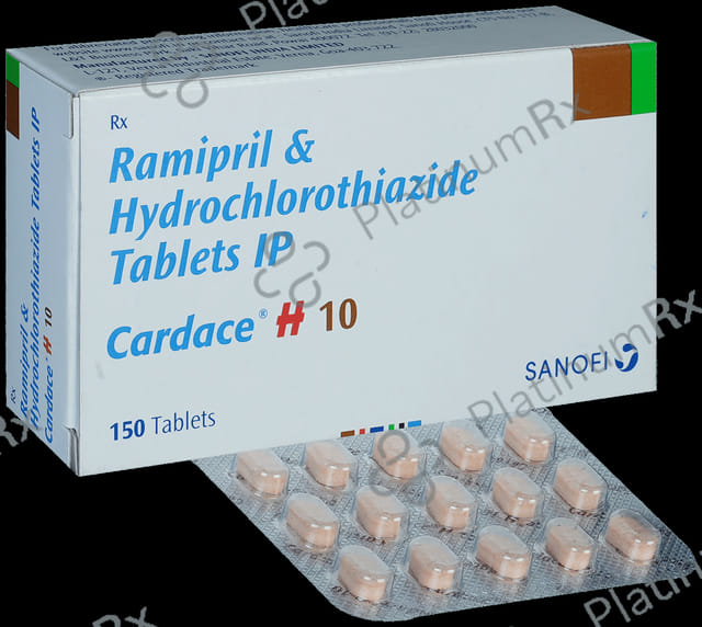 Cardace H 12.5/10mg Tablet 15s