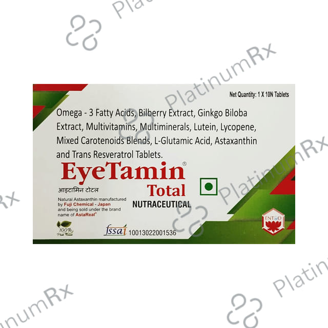 EyeTamin Total Tablet 10s