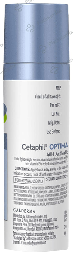 Cetaphil Optimal Hydration 48H Activation Serum 30ml
