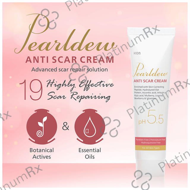 Pearldew Anti Scar Cream (25gm Each) 2 Tubes