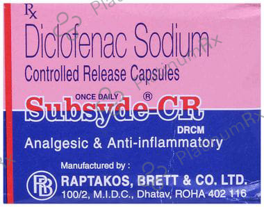 Subsyde CR 100mg Capsule 10s