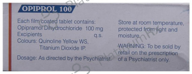 Opiprol 100mg Tablet 10s