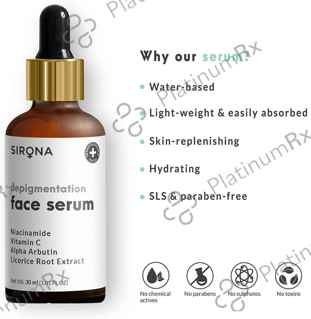 Sirona Depigmentation Face Serum