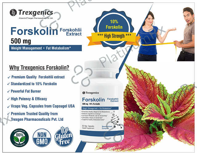 Trexgenics Forskolin Veg Capsule