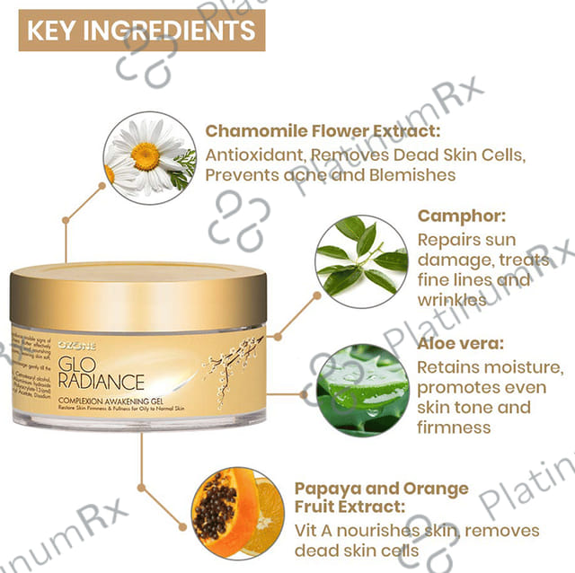 Ozone Glo Radiance Complexion Awakening Gel 200 gm