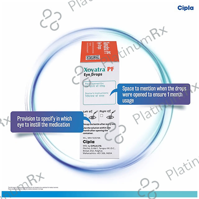 Xovatra PF 0.004%  Eye Drops 5ml