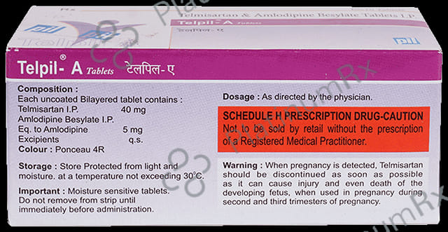 Telpil A 40/5mg Tablet 10s