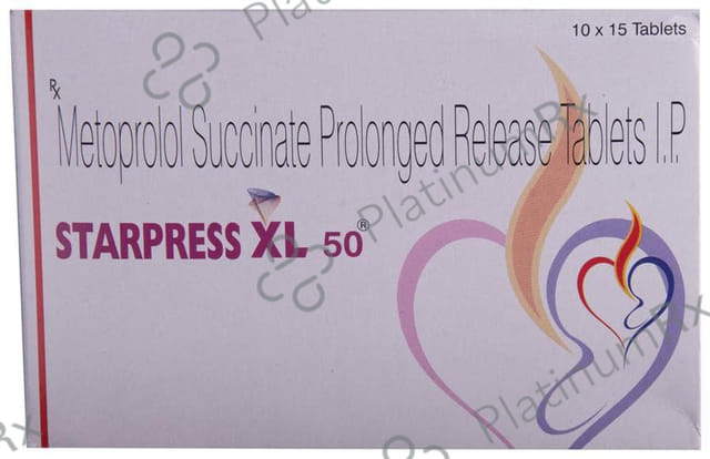 Starpress XL 50mg Tablet PR 15s