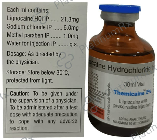 Themicaine 2% Injection