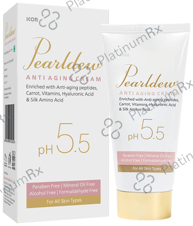 Pearldew Anti Aging Cream (50gm Each) 4 Tubes