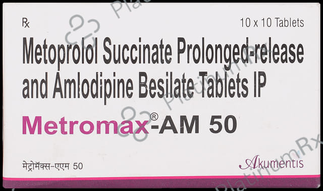 Metromax AM 5 mg/50 mg Tablet