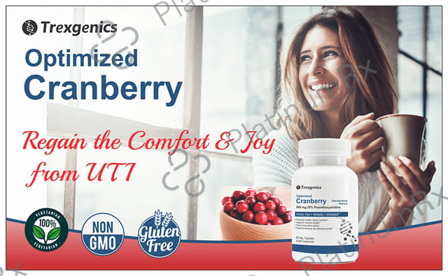 Trexgenics Optimized Cranberry 500mg Veg.Capsules