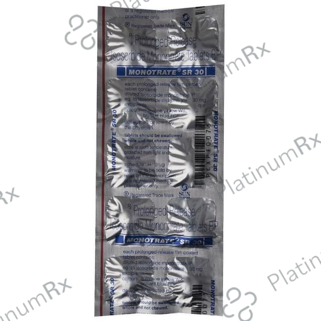 Monotrate SR 30mg Tablet 10s