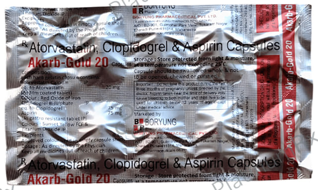 Akarb Gold 20 Capsule 10s