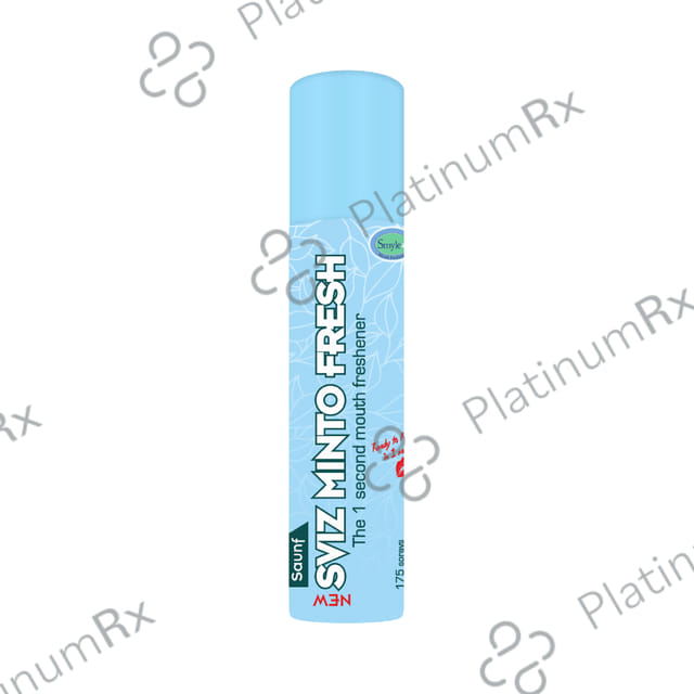 Smyle Sviz Minto Fresh Mouth Freshener Spray Saunf