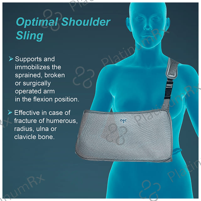 Tynor L 04 OAC Pouch Arm Sling Oxypore Medium