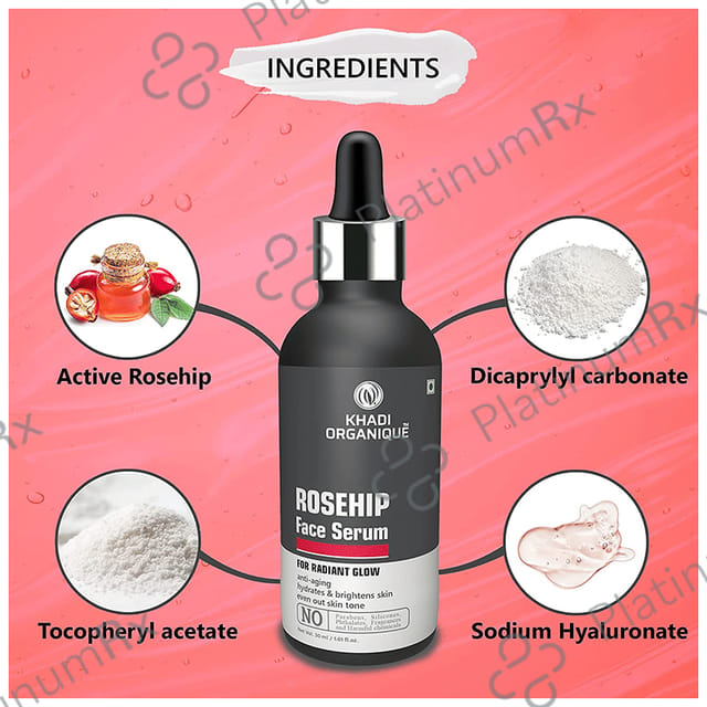 Khadi Organique Rosehip Face Serum