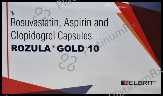 Rozula Gold 10/75/75mg Capsule 10s