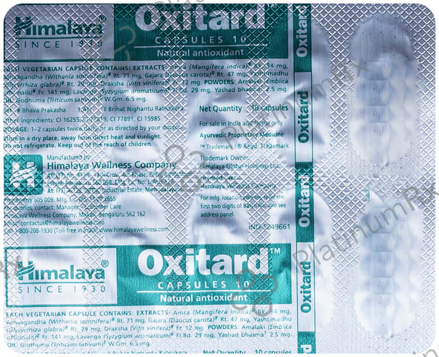 Himalaya Oxitard Capsule 30s