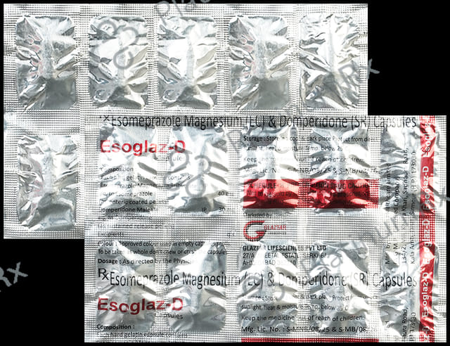 Esoglaz D 30/40mg Capsule SR 10s
