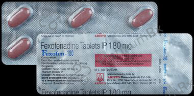 Fexofen 180mg Tablet